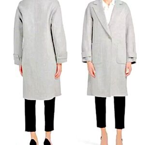 Theory NWT Elegant Gray Women's Coat